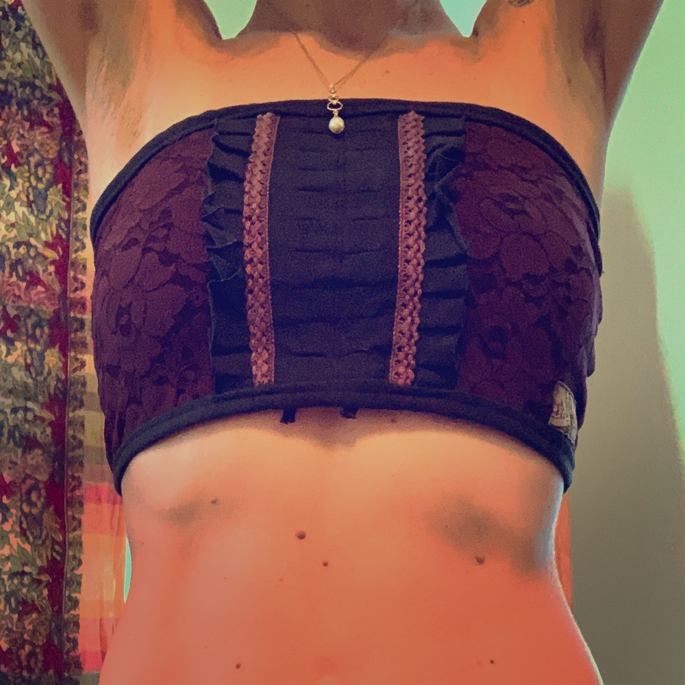 Strapless tube top,super fun and sexy.